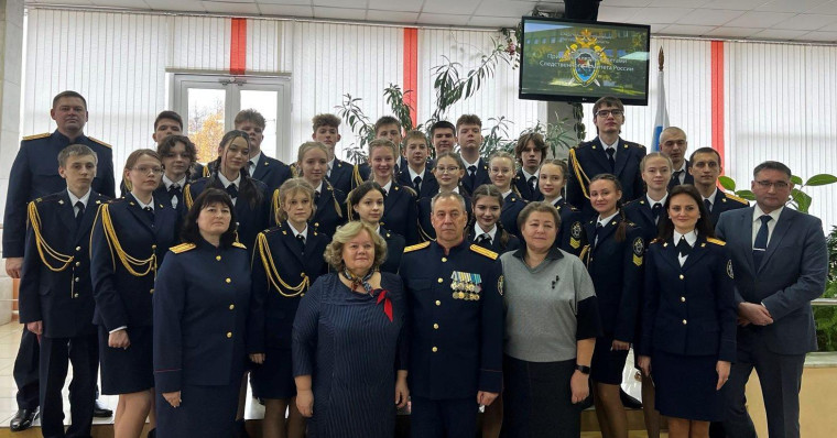 Принятие клятвы кадетами.